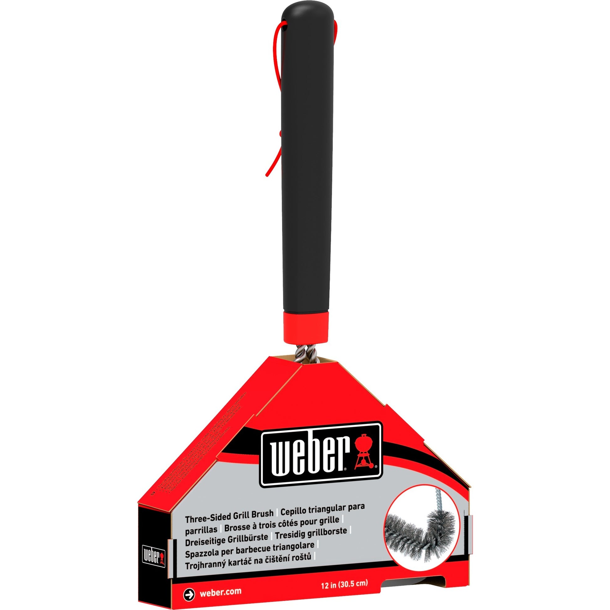 Brosse nettoyage de Weber à trois côtés