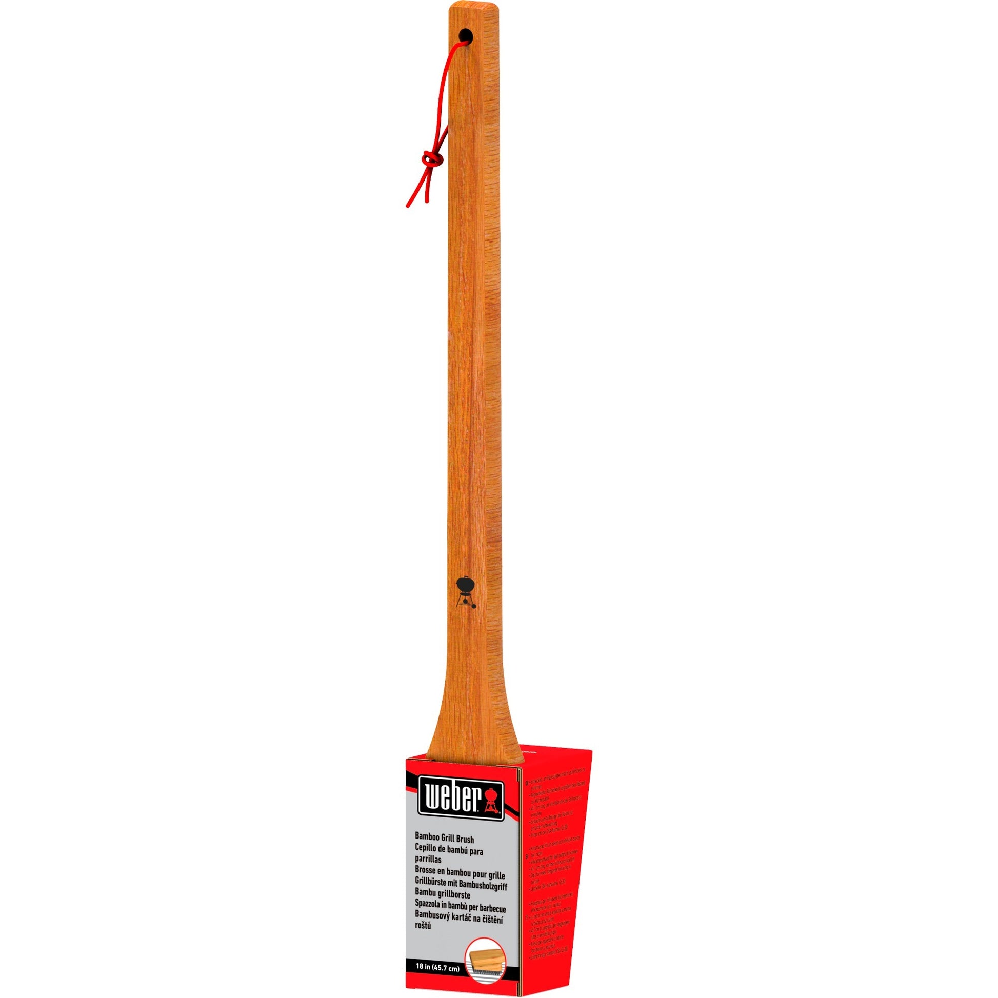Bambou de brosse nettoyant Weber