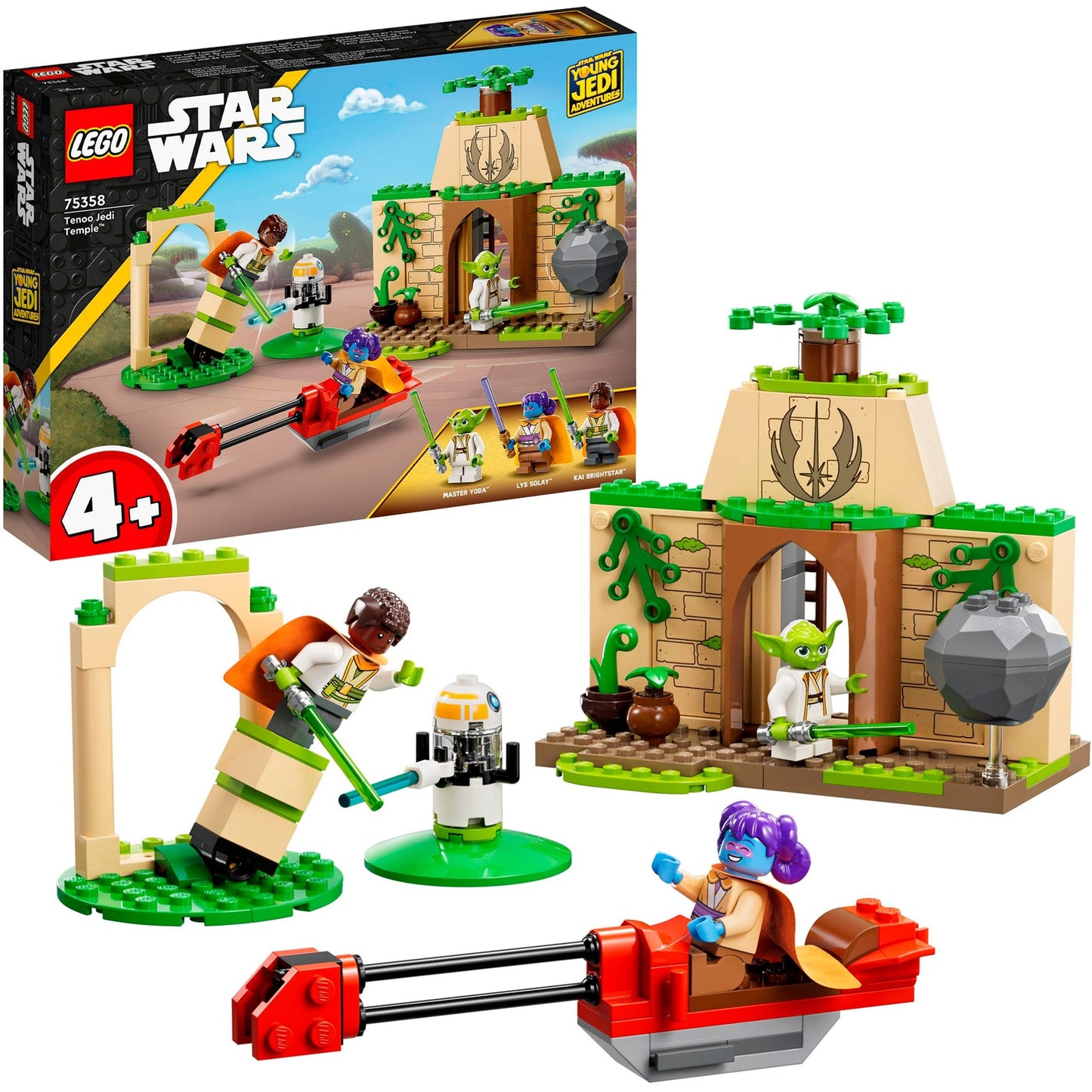 LEGO LEGO Star Wars 75358 Tenoo Jedi Tempel