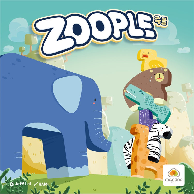 Jeu de société zoople du réseau de joueurs européens (anglais, 2 à 4 joueurs, 10 à 30 minutes, à partir de 8 ans)