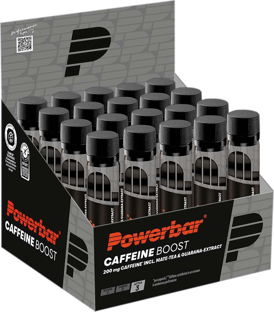 Powerbar Black Line ampoule boost caféine 20x25ml