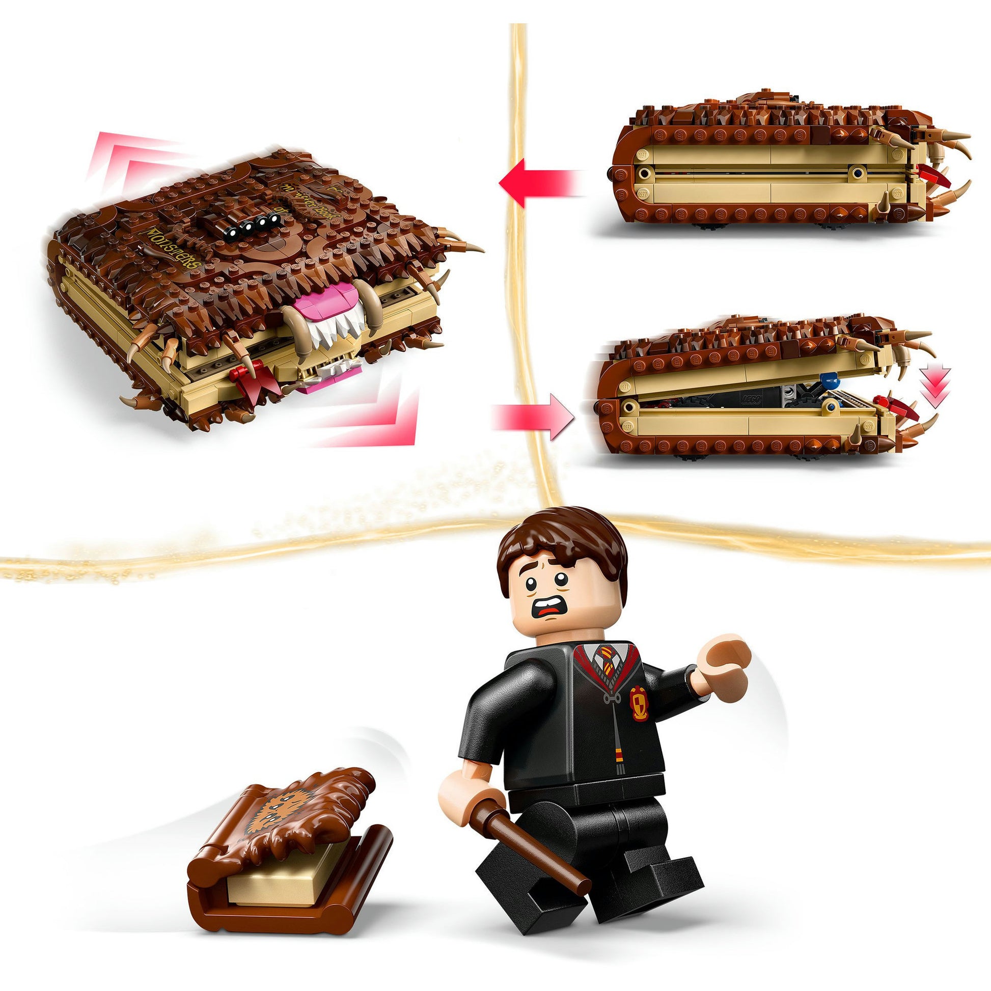 Lego 76449 Harry Potter le livre du monstre monstrueux