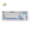 Mchose k99 v2 mécanique sans fil bleu, clavier de jeu (disposition américaine)