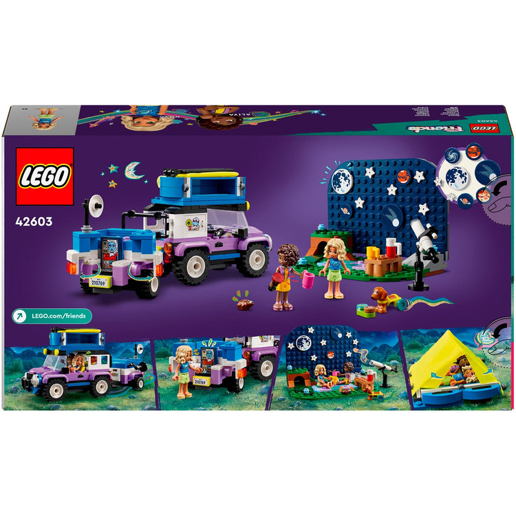 LEGO LEGO Friends 42603 Véhicule de camping astronomique