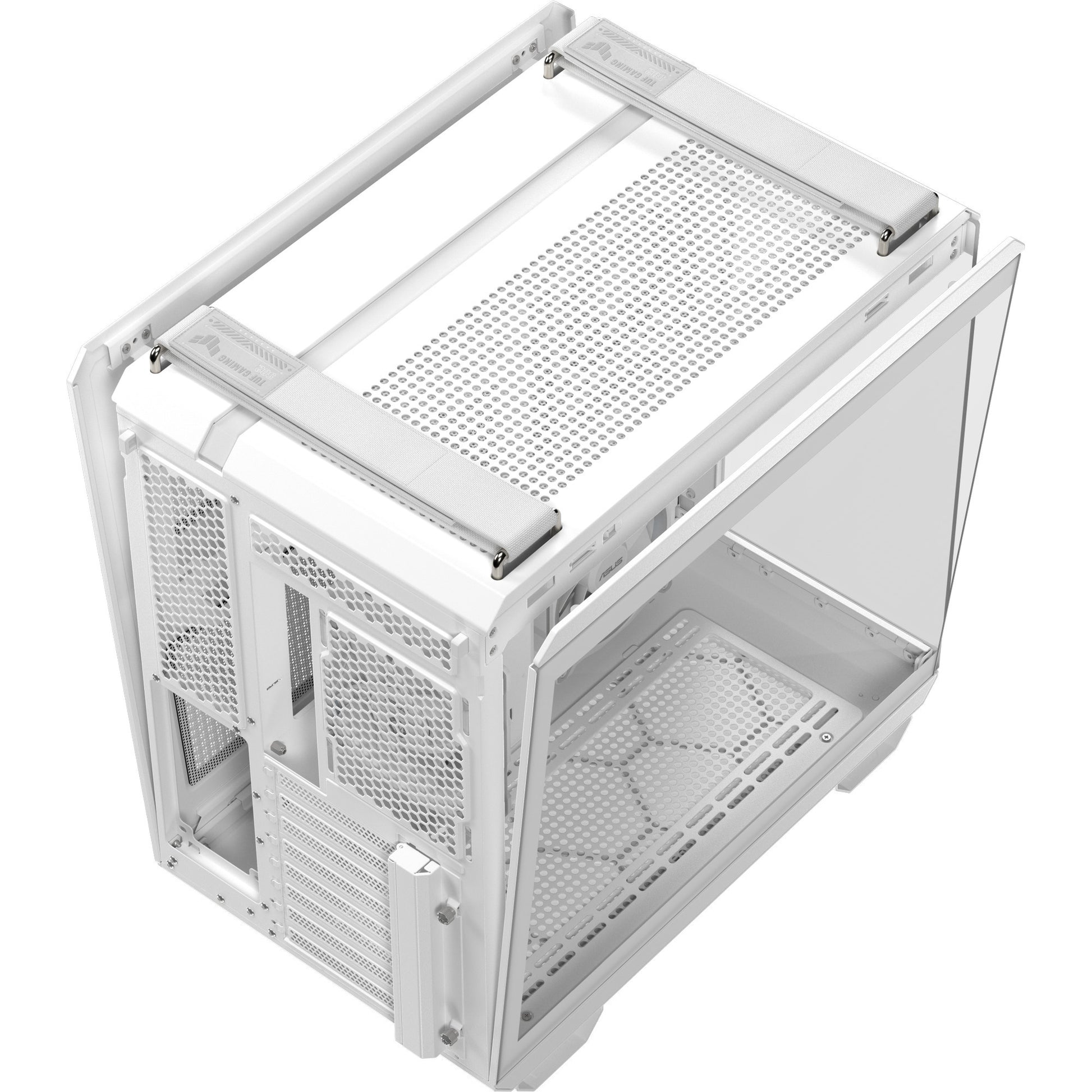 Boîtier tour midi Asus tuf gaming gt502 horizon argb (blanc | 3x usb-a | 1x usb-c | verre trempé)