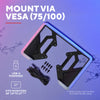 Trust GXT 907 VYBZ Rétroéclairage RVB pour moniteurs (Noir)