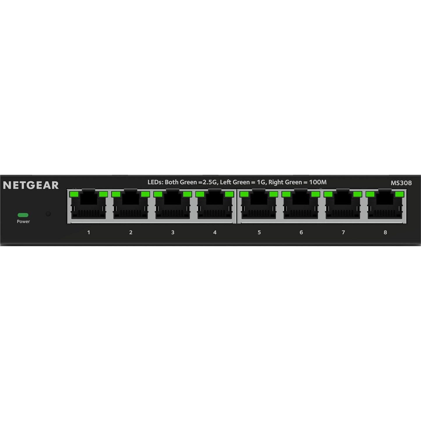 NetGear 8-port 2.5g multi-gigabit Ethernet Interrupteur non géré