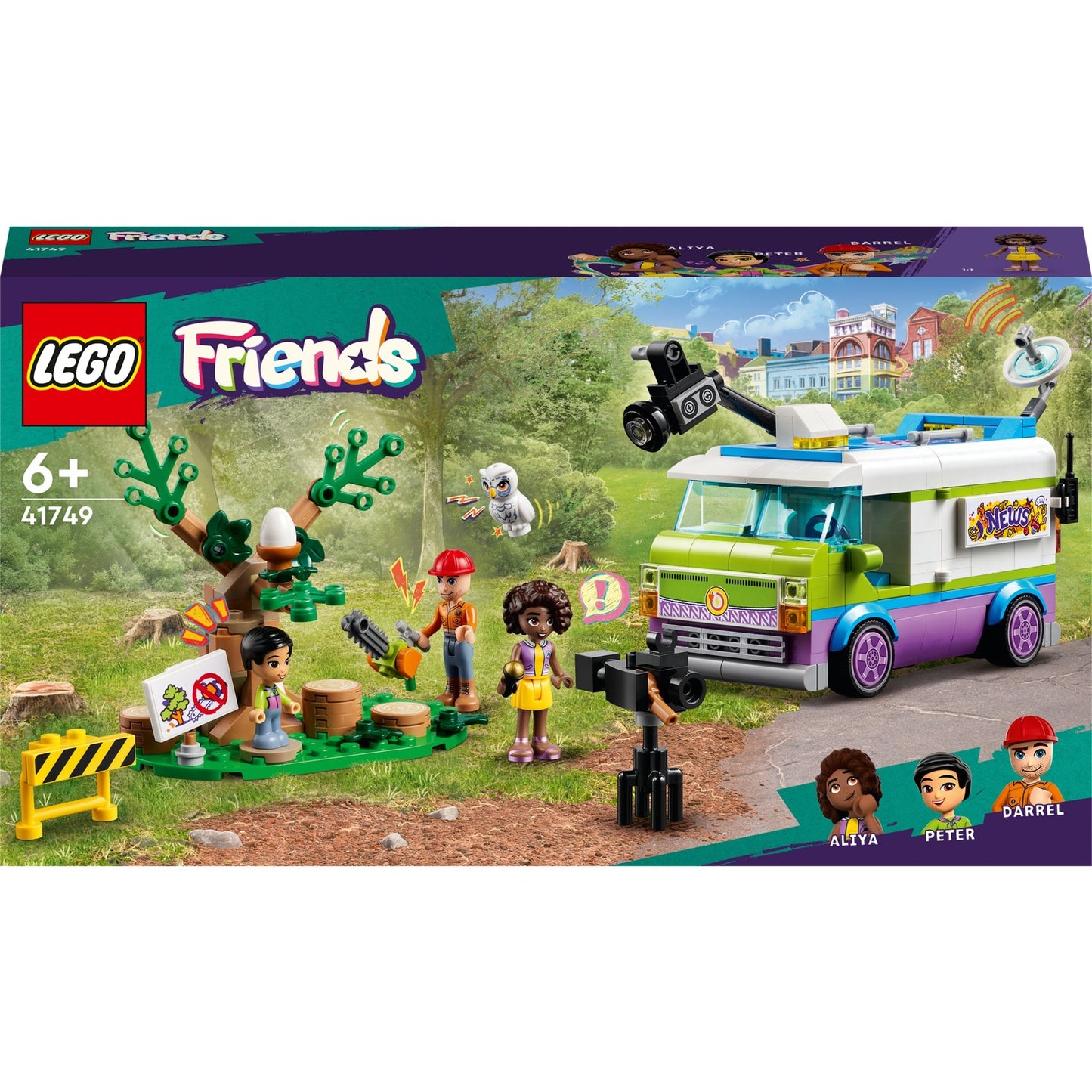 LEGO LEGO Friends 41749 Bus de nouvelles