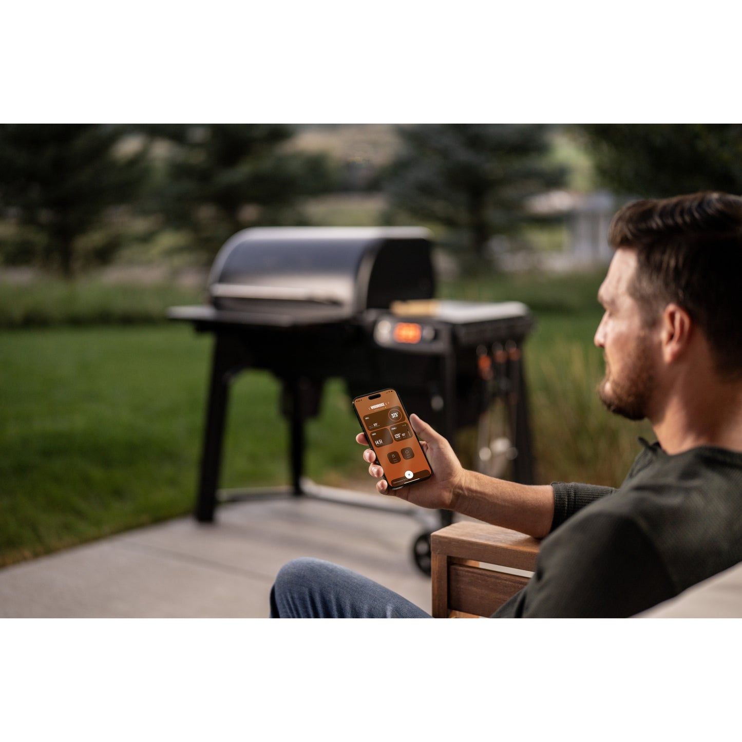 Barbecue à granulés Traeger Woodridge (noir, wifire)