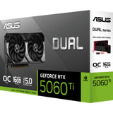 Carte graphique Asus Dual GeForce RTX 5060 Ti OC 16G (noir, DLSS 4, 3x Display Port, 1x HDMI 2.1) - afbeelding 15