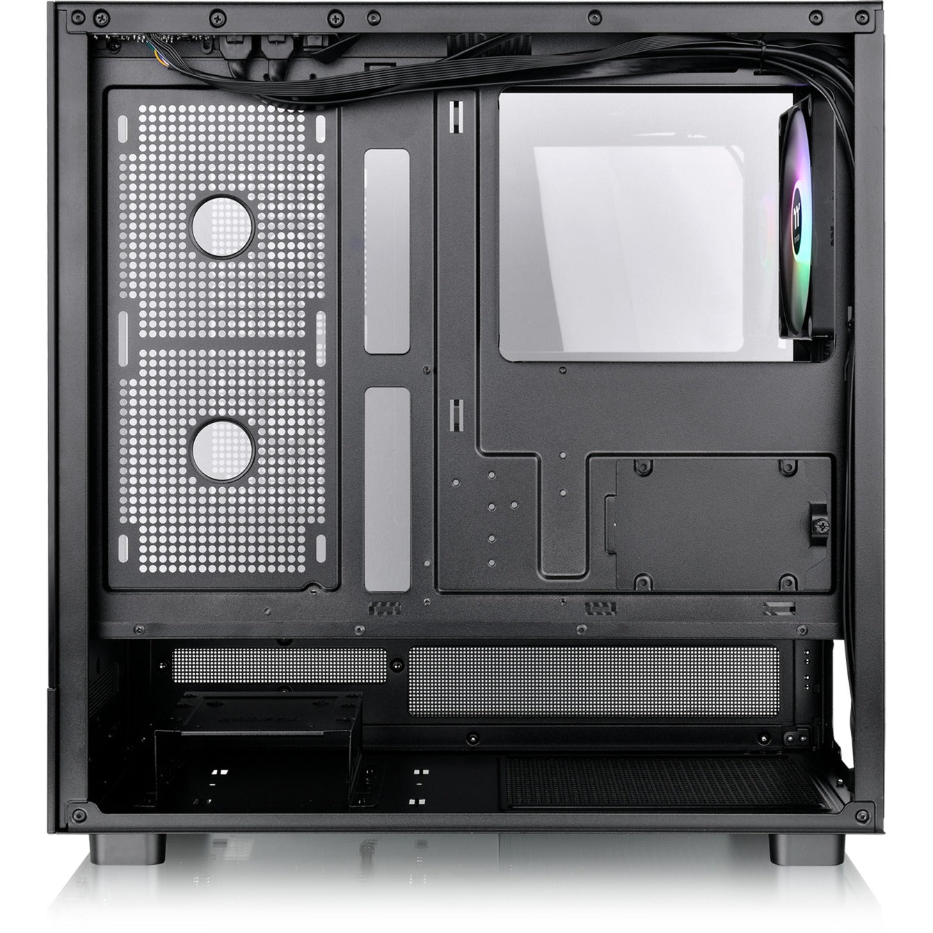 Boîtier tour midi Thermaltake view 270 tg argb (noir | 2x usb-a | 1x usb-c | rgb | verre trempé)