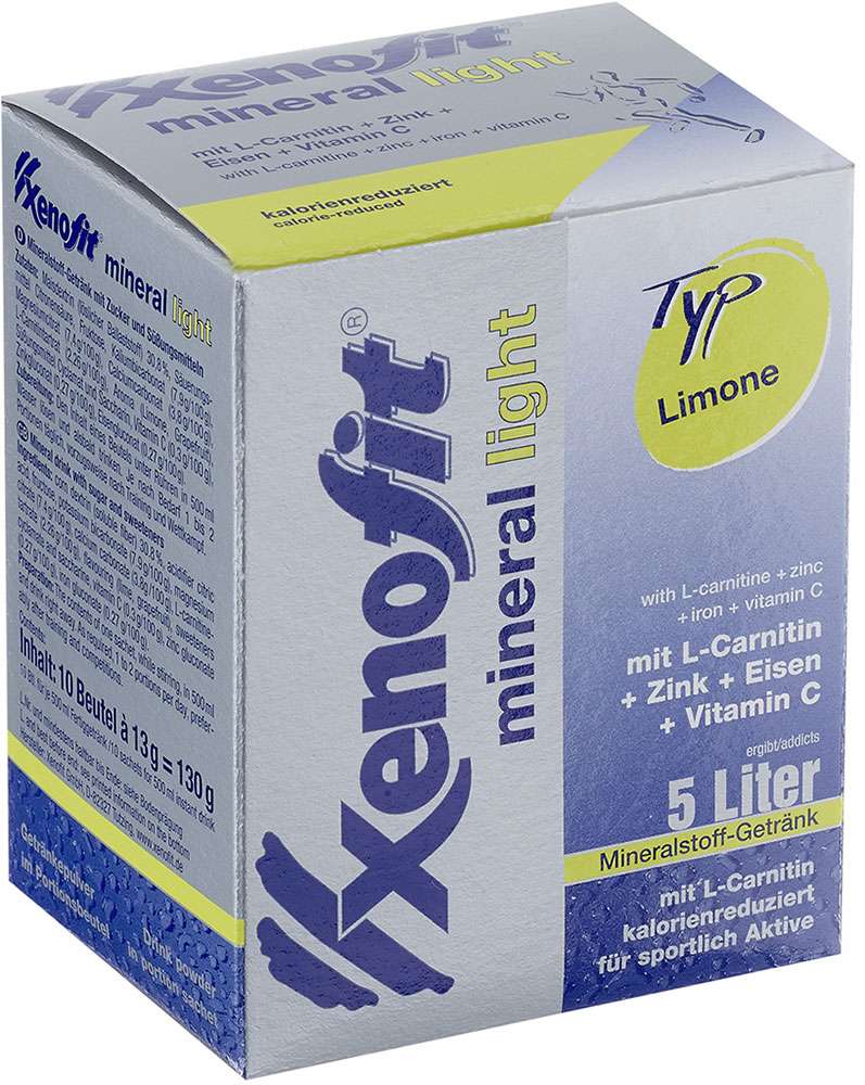 Xenofit citron vert clair minéral 10x13g