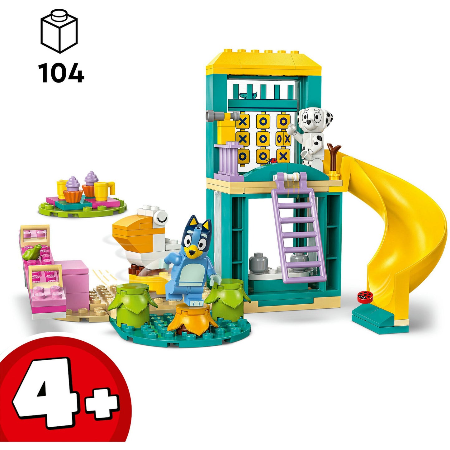 Lego Duplo 11201 Bluey et Chloé dans le terrain de jeu