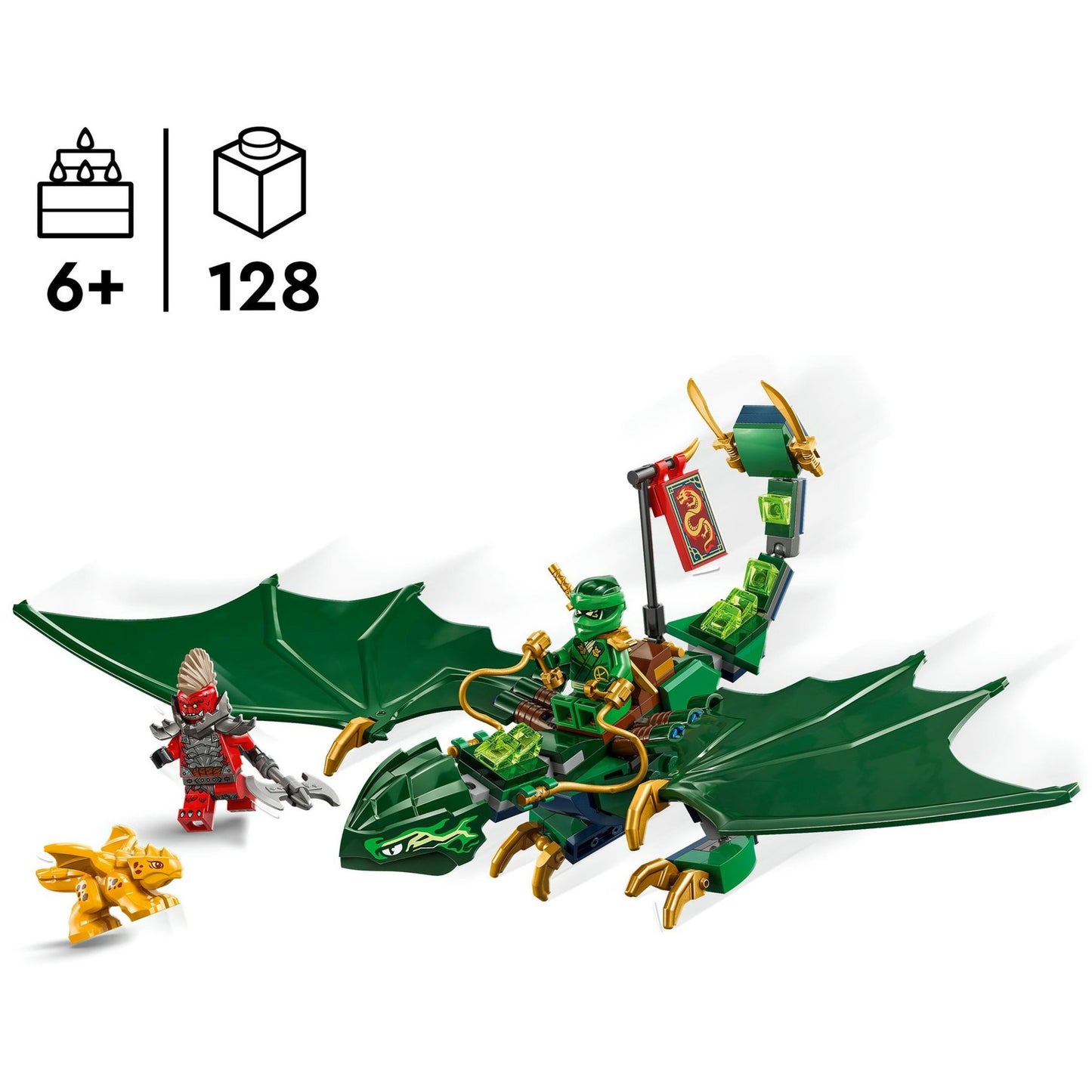 Lego Lego Ninjago 71829 Lloyds Green Forest Dragon