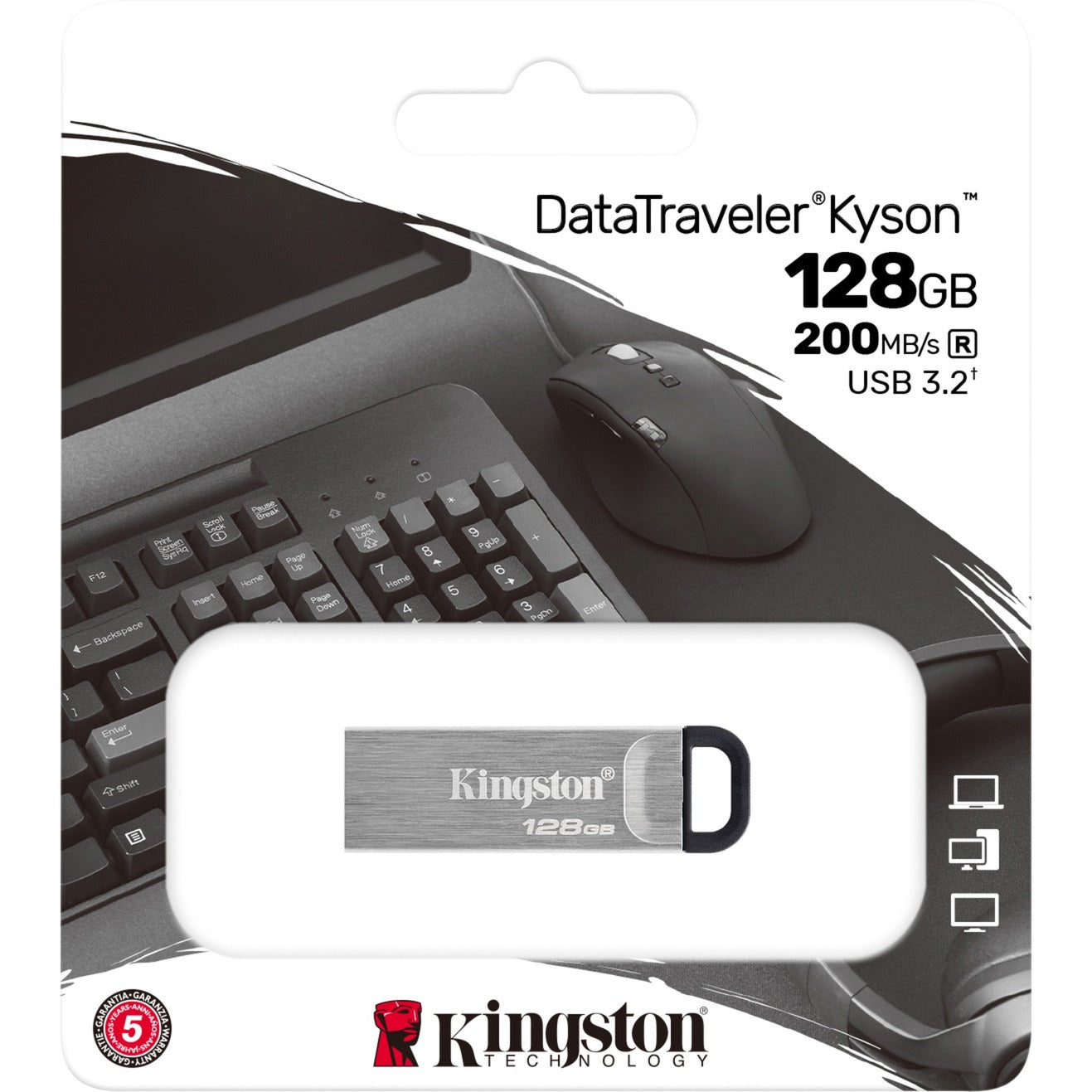 Kingston DataTraveler Kyson 128 Go
