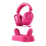 Mchose V9 Turbo+ Casque de jeu supra-auriculaire magnétique sans fil (rouge, Nintendo Switch, Playstation 4, Playstation 5, mobile, PC, Bluetooth USB 2,4 G) - afbeelding 2