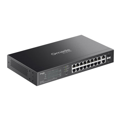 Tp-link omada es220gp commutateur géré facile gigabit 20 ports (noir, 16x poe+, 2x gigabit sfp)
