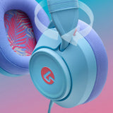 Powera Lucidsound LS10 Casque de jeu filaire – Casque de jeu supra-auriculaire Ocean Waves (bleu clair violet, Playstation 5, Playstation 4, Xbox Series X|s, Xbox One, PC, mobile) - afbeelding 13