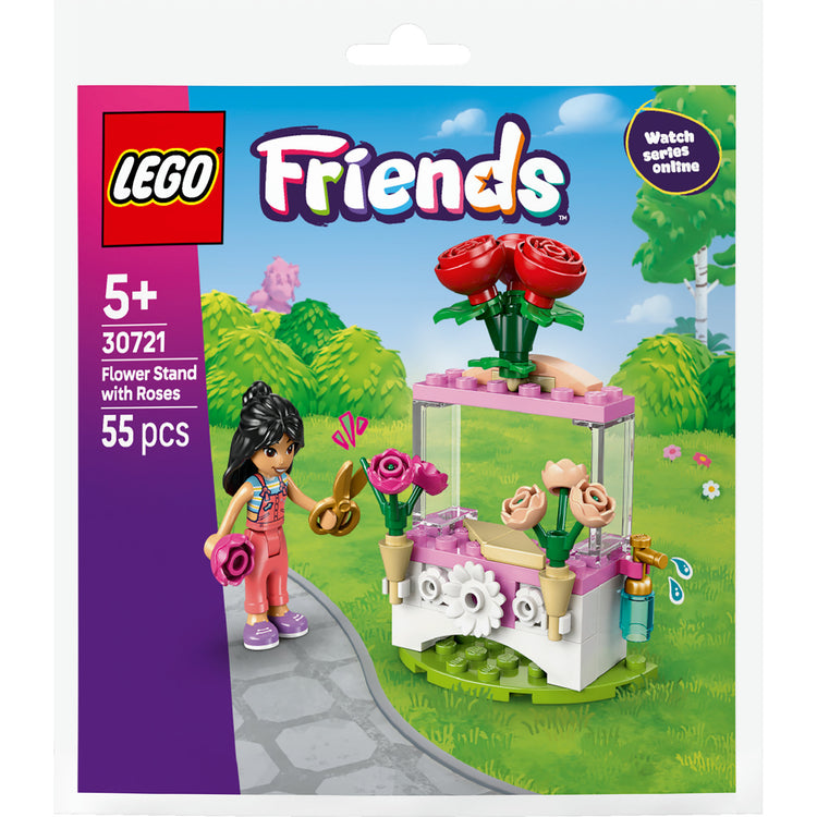 Lego 30721 sac étal de fleurs avec roses | 10 pièces