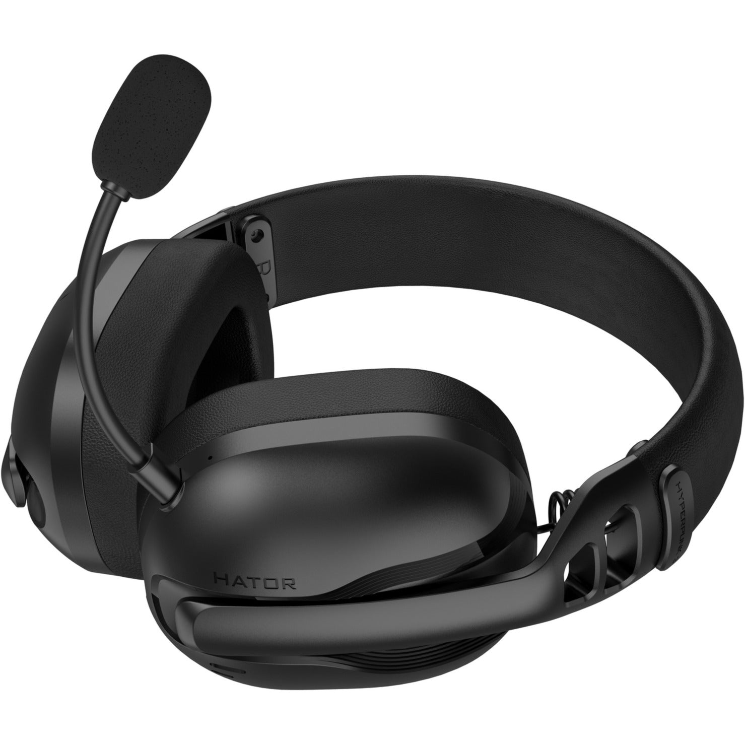 Hator hyperpunk 3 casque de jeu sans fil (noir, 2,4 GHz Bluetooth 5.4 USB-C)
