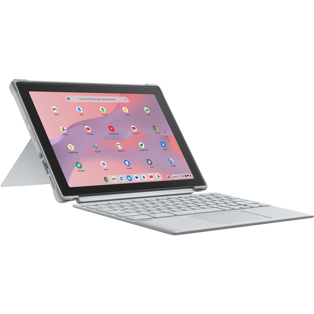 Asus Chromebook CM30 détachable Cl3001DM2A-R70267 10,5 ordinateur portable 2-en-1 (argent | Kompanio 520 | Mali-G52 2ee MC2 | 8 Go | 64 Go EMMC)