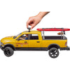 Bruder Dodge Ram 2500 Rescue Brigade Car avec sauveteur
