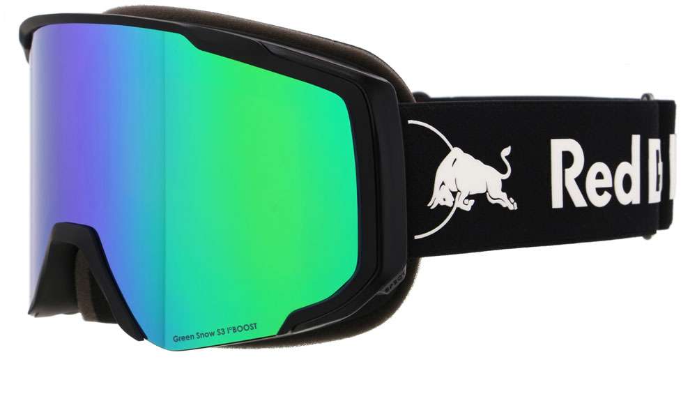 Red bull spect eyewear jibb-03gr3 marron avec miroir vert - masque de ski