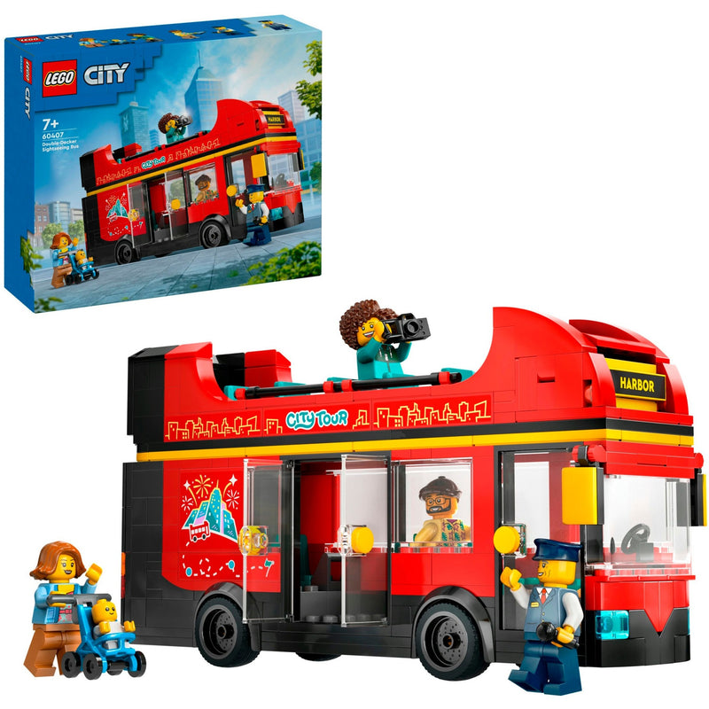 LEGO LEGO CITY 60407 TOURIST ROUGE DOUBLE RED