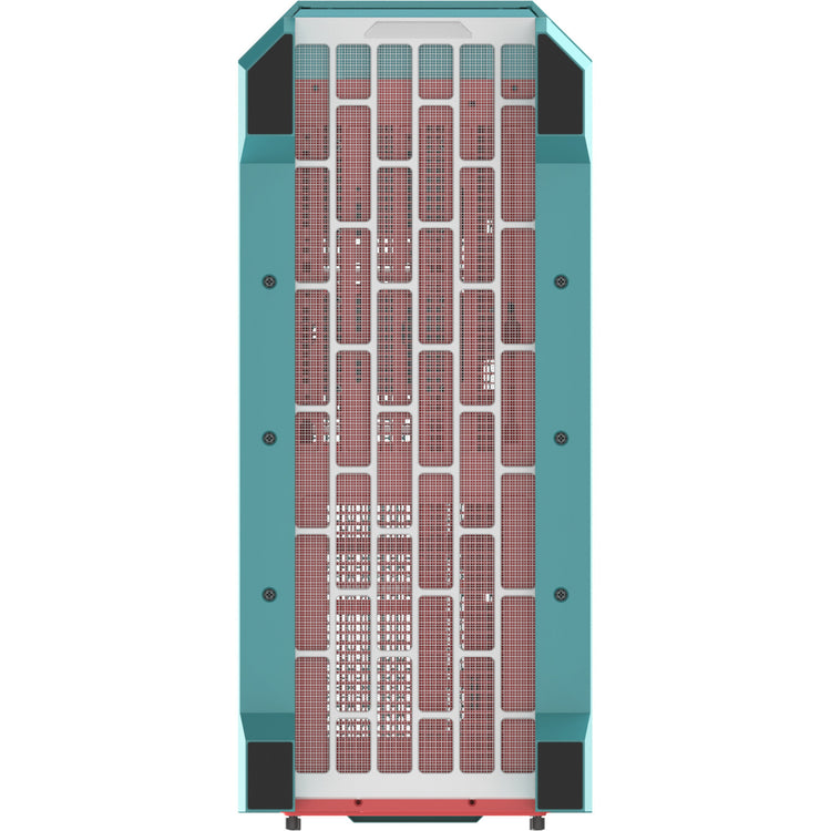 Boîtier grande tour Thermaltake view 600 tg menthe fraise (menthe berry | 2x USB-A | 1x USB-C | verre trempé)