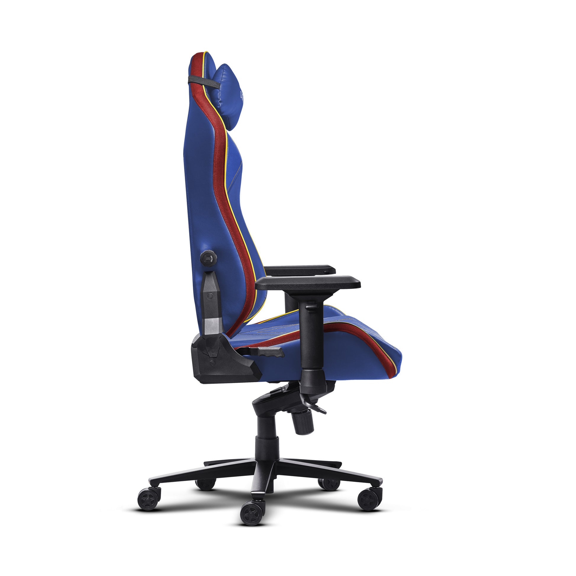 Trust GXT 721SM Ruya Pro Premium Chaise de jeu confortable (Bleu Rouge)