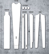 Kit de protection de cadre en gravier transparent Dyedbro - afbeelding 2