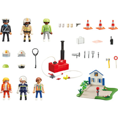 Playmobil mes figurines Rescue Mission 70980