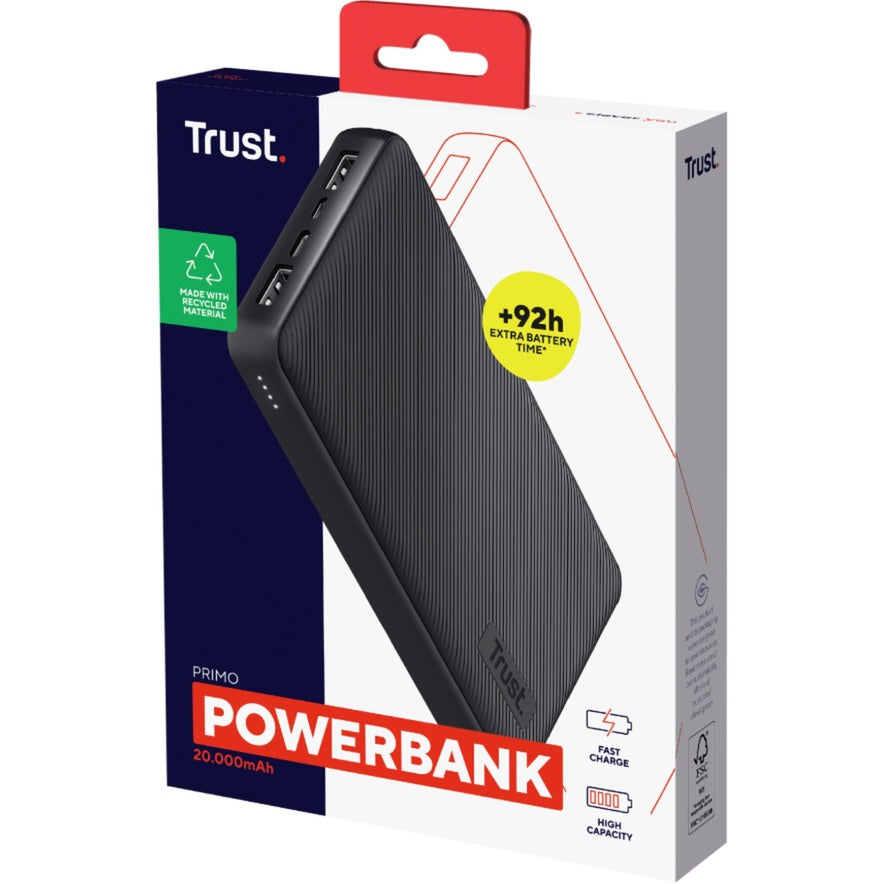 Trust Primo 20 000 MAH Eco Powerbank
