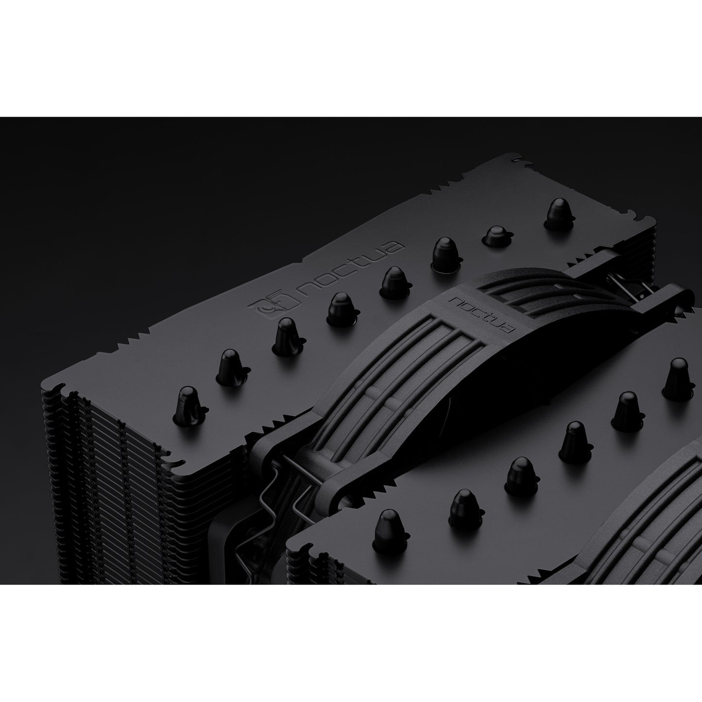 Noctua nf-a14x25r g2 pwm sx2-pp chromax.black ventilateurs de boîtier (noir, 2 pièces, 140 x 140 x 25 mm)