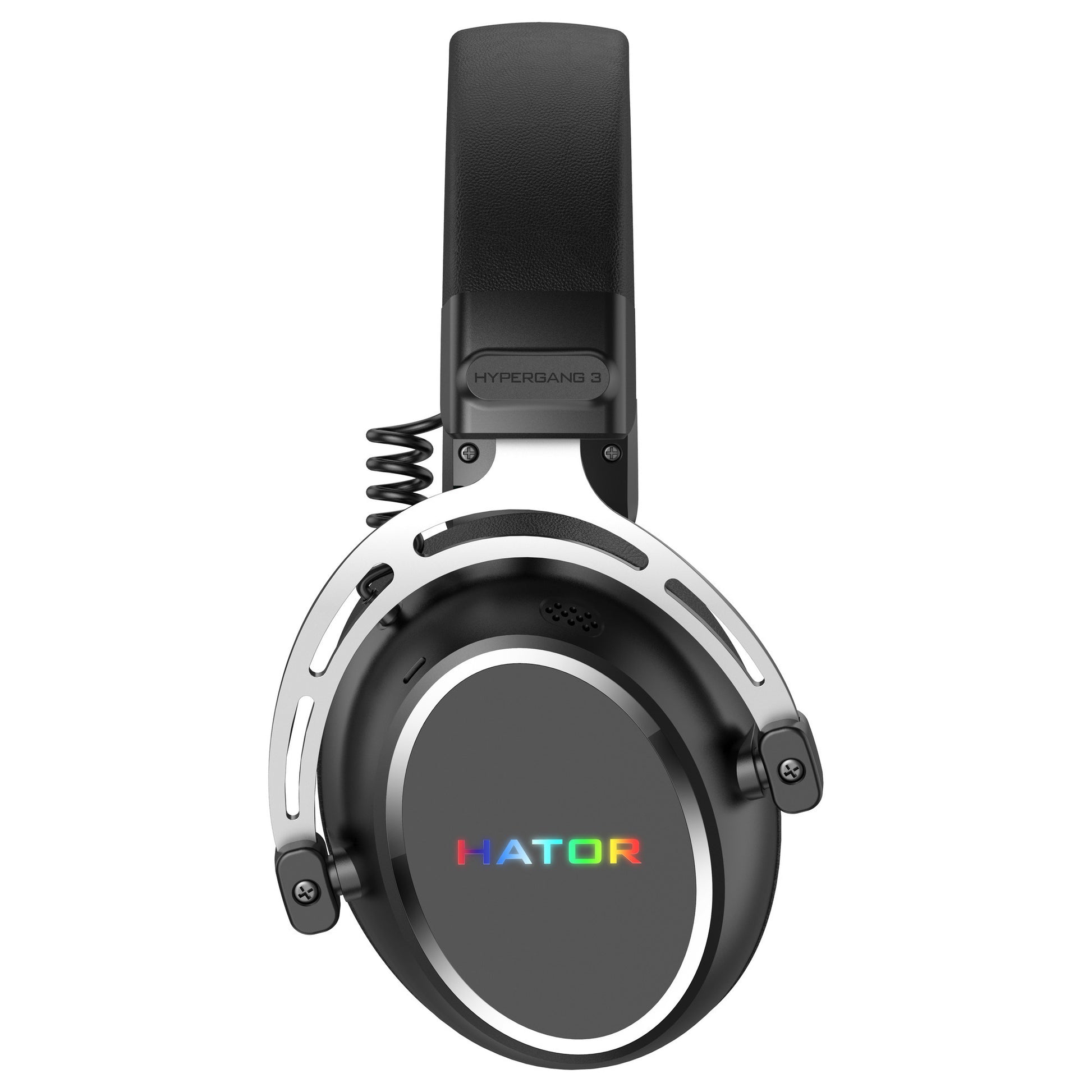 Casque de jeu supra-auriculaire USB Hator Hypergang 3 (noir, RVB, surround virtuel 7.1, USB Bluetooth)
