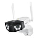 Reolink w750, caméra 16mp wifi 6 double bande double objectif (blanc, vue panoramique 180°)