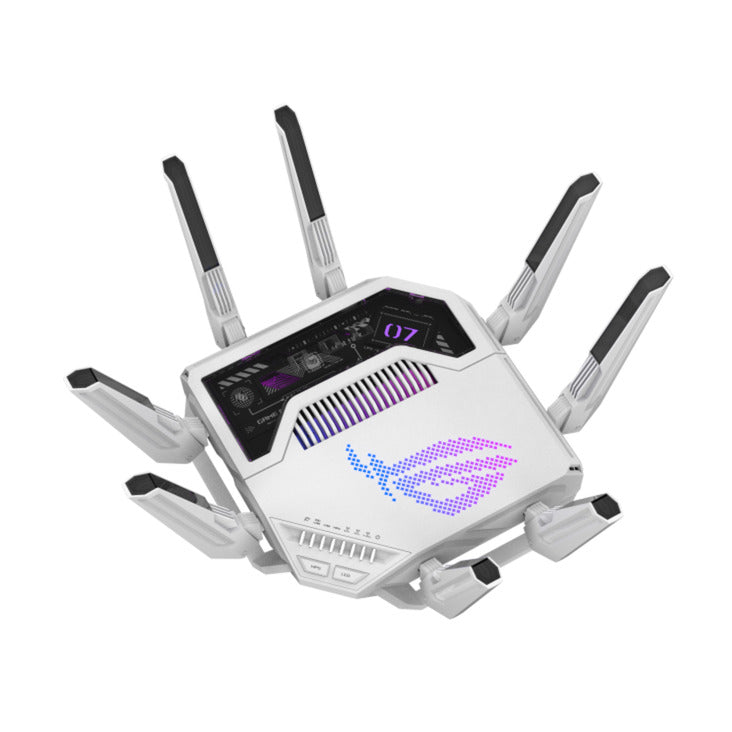 Routeur Asus rog rapture gt-be19000ai (blanc noir)