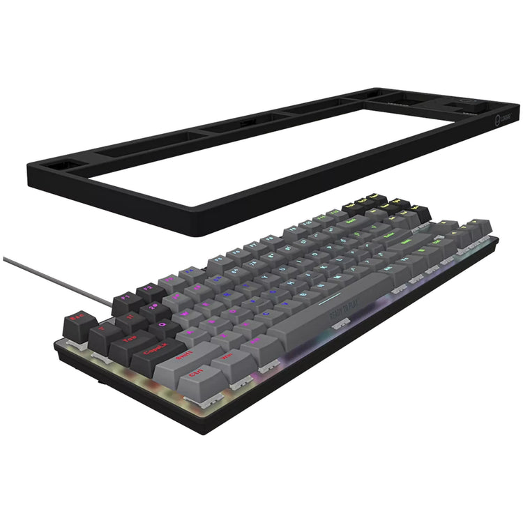 Lorgar azar 514tkl, clavier de jeu (noir, disposition américaine, logar dream, tkl, rgb)