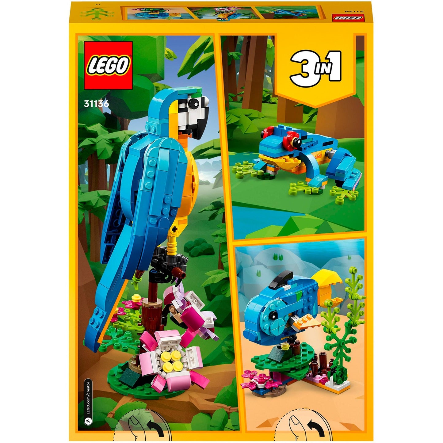 Créateur LEGO LEGO 31136 PARROT EXOTIQUE