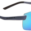 Swiss eye wave smoke blue revo - lunettes de sport