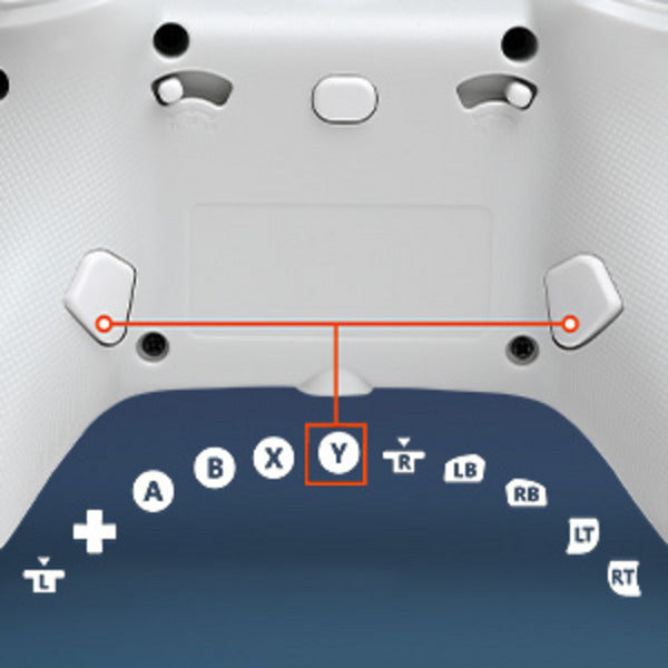 Manette Powera Advantage avec câble pour Xbox Series X|s - Polar Ice (blanc bleu, Xbox Series X|s, Xbox One, PC)