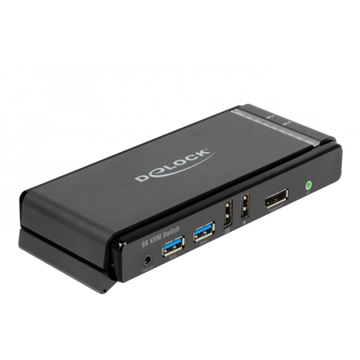 Dellock Displayport 1.4 KVM Switch, 8K 60Hz, USB 3.2 Gen 1