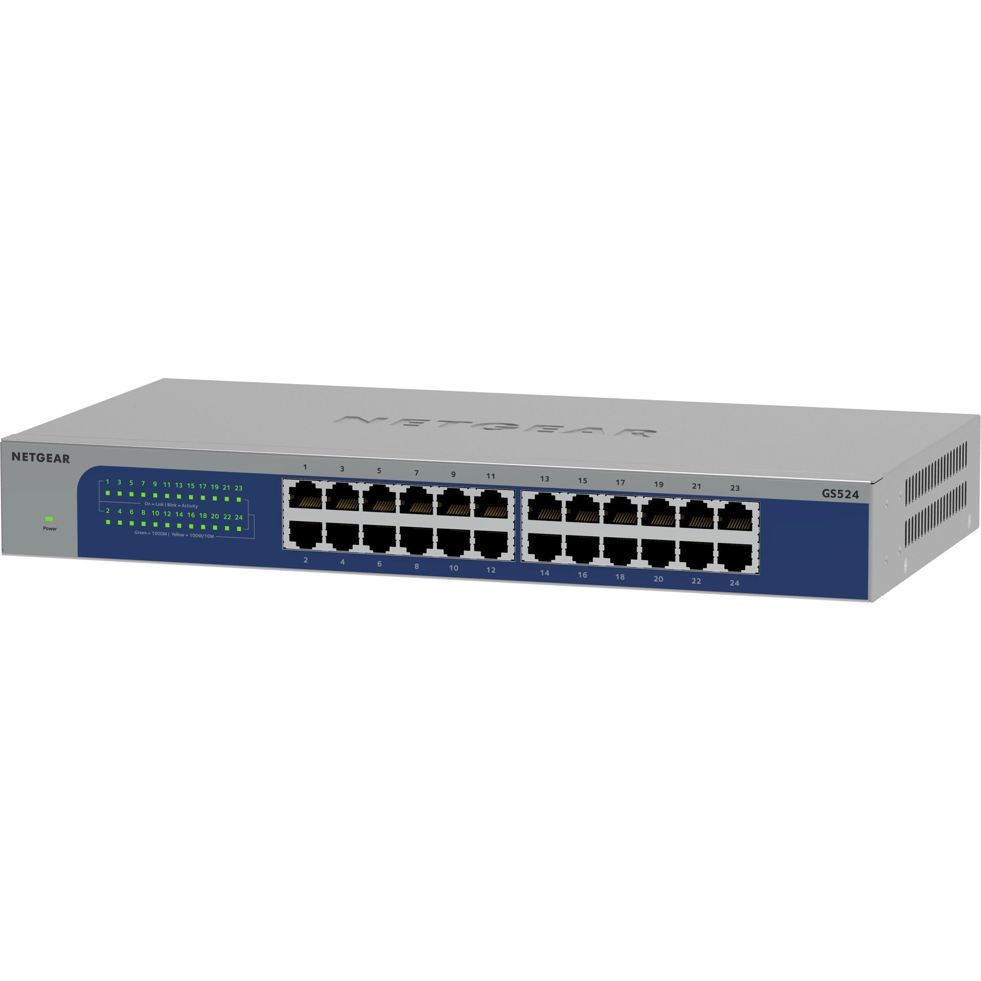 NetGear GS524 24 points Gigabit Ethernet Interrupteur non géré