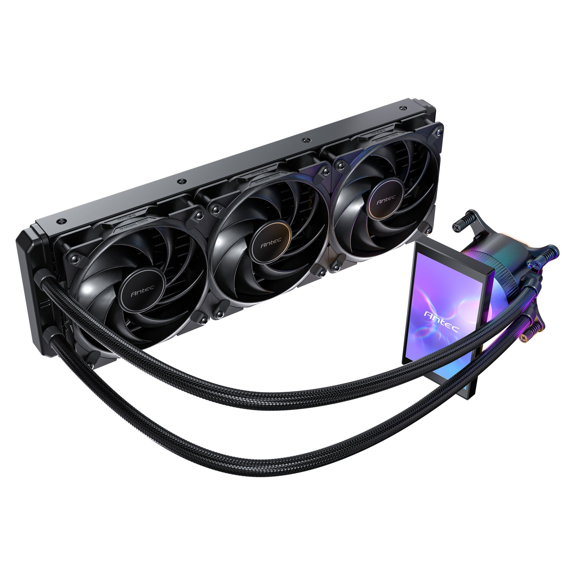 Antec vortex view 360 refroidissement par eau (noir)