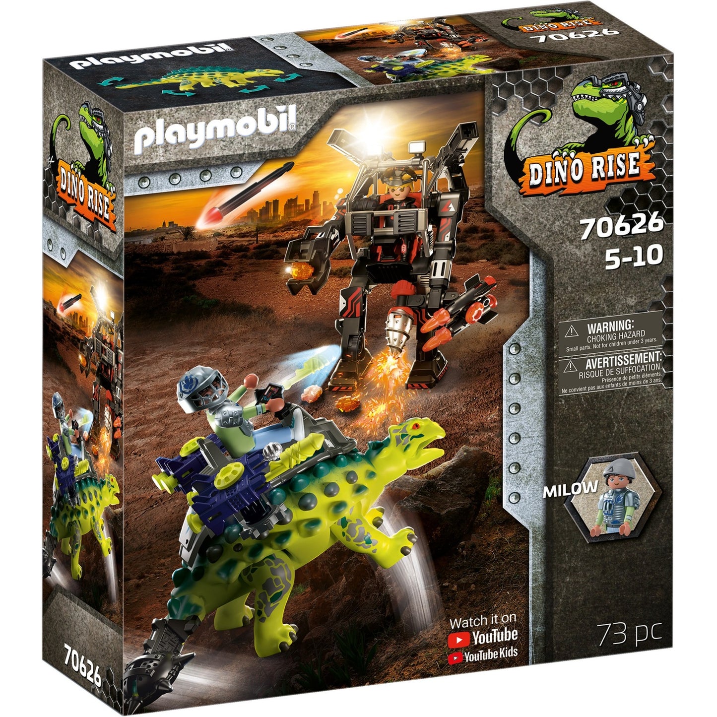 Playmobil Rise Saichania: Défense des combattants