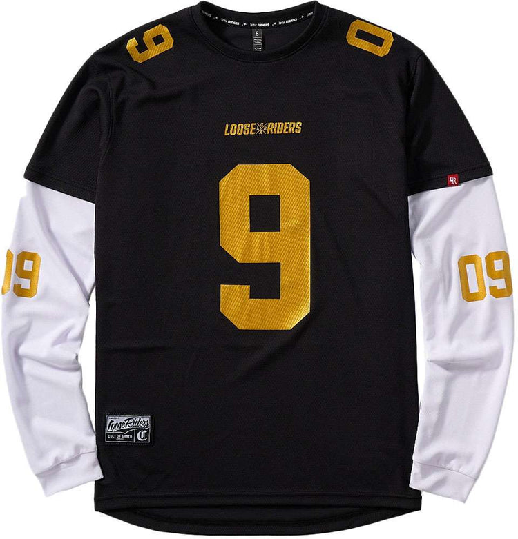 Loose riders 9 lives varsity gold - maillot vtt manches longues