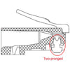 Prise Goobay rj45, prise stp cat 5e (gris, 10 pièces)
