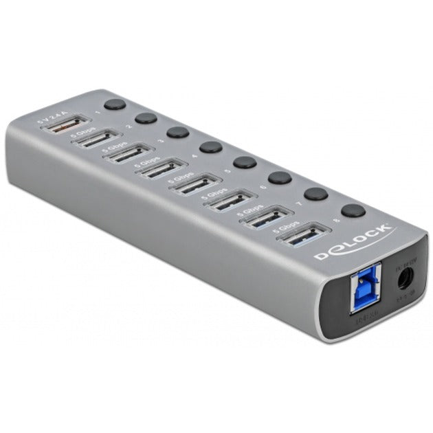 Dellock USB 3.2 Gen 1 Hub avec 7 portes
