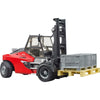 Bruder Linde HT160S Forklift avec palette et 3 cages de palette