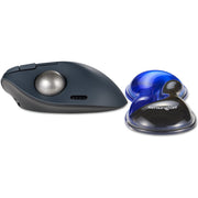Kensington slim duo gel souris trackball repose-poignet support de poignet (bleu noir) - afbeelding 5